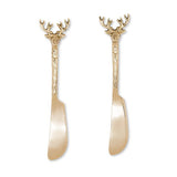 Stag Head Pate Spreaders | Set of 2