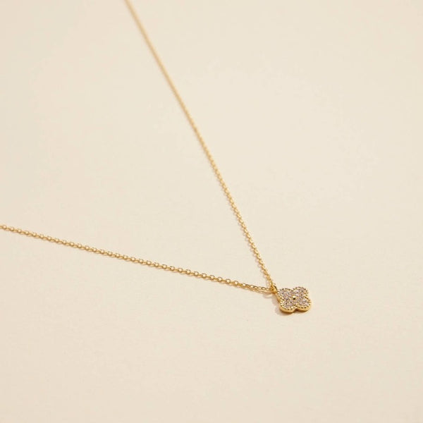 Clover Necklace | Gold