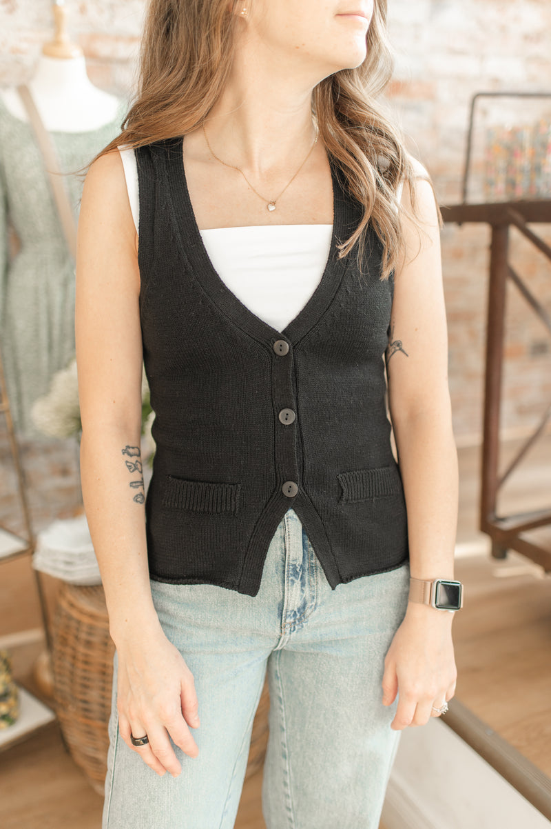 Briar Vest | Black