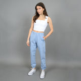 Josie Joggers | Light Denim Blue - FINAL SALE