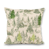 Winter Scene Pillow | 18x18