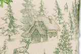Winter Scene Pillow | 18x18
