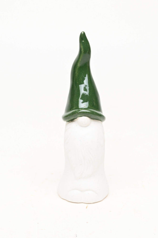 Green Ceramic Gnome | Small