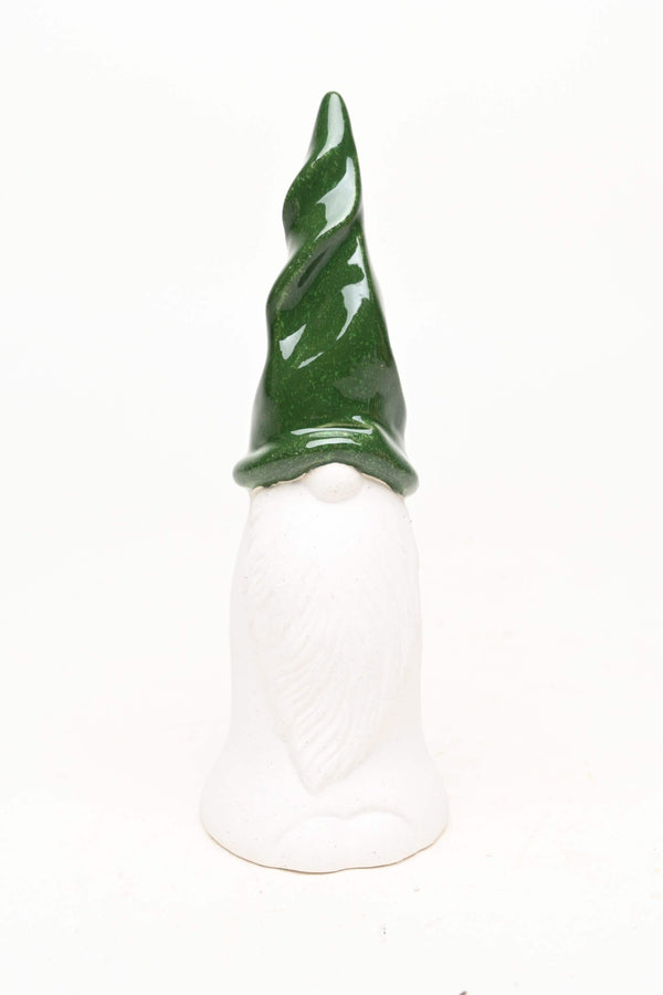 Green Ceramic Gnome | Medium