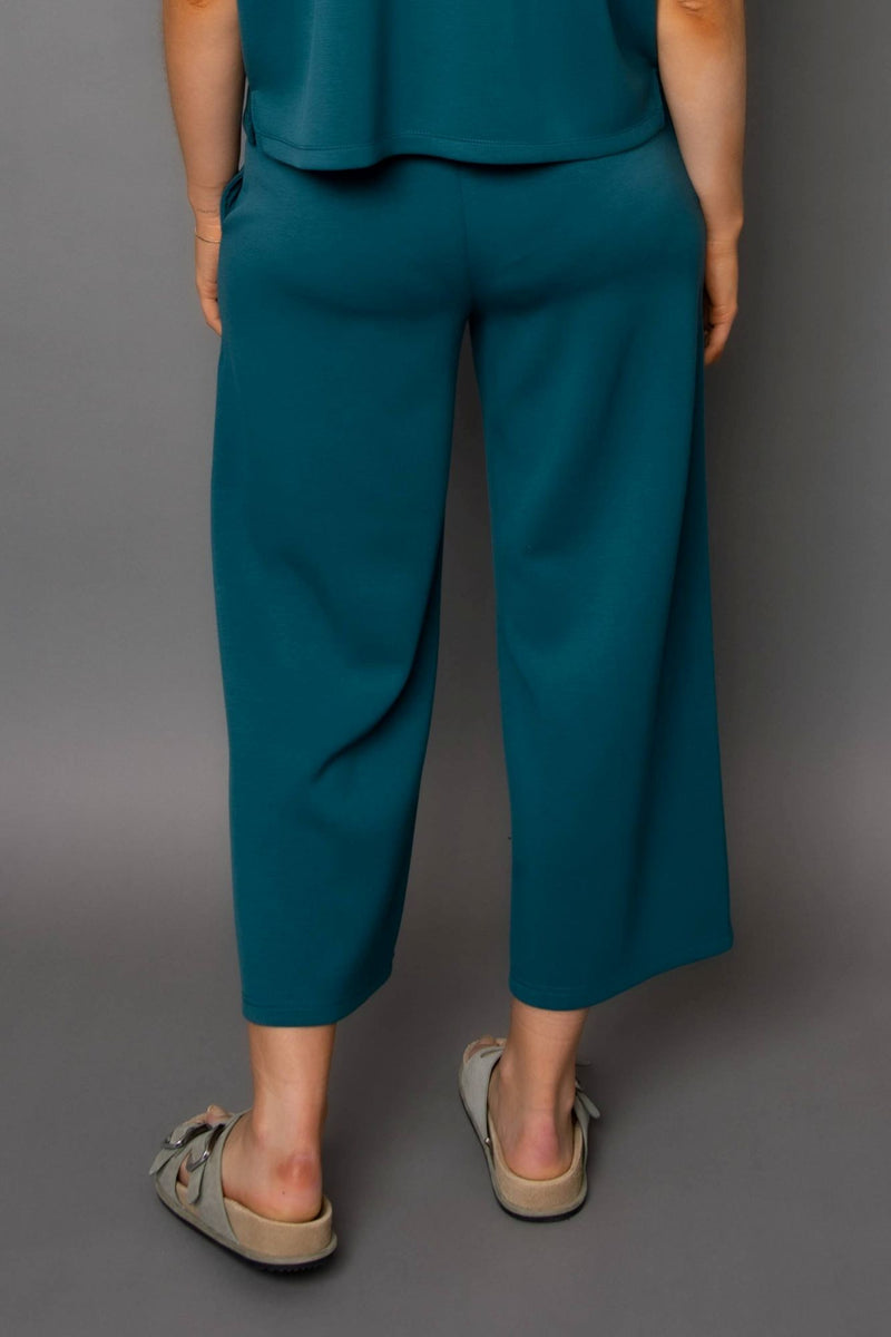 Victoria Cropped Pants | Trekking Green