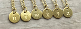 Gold Monogram Necklace - FINAL SALE