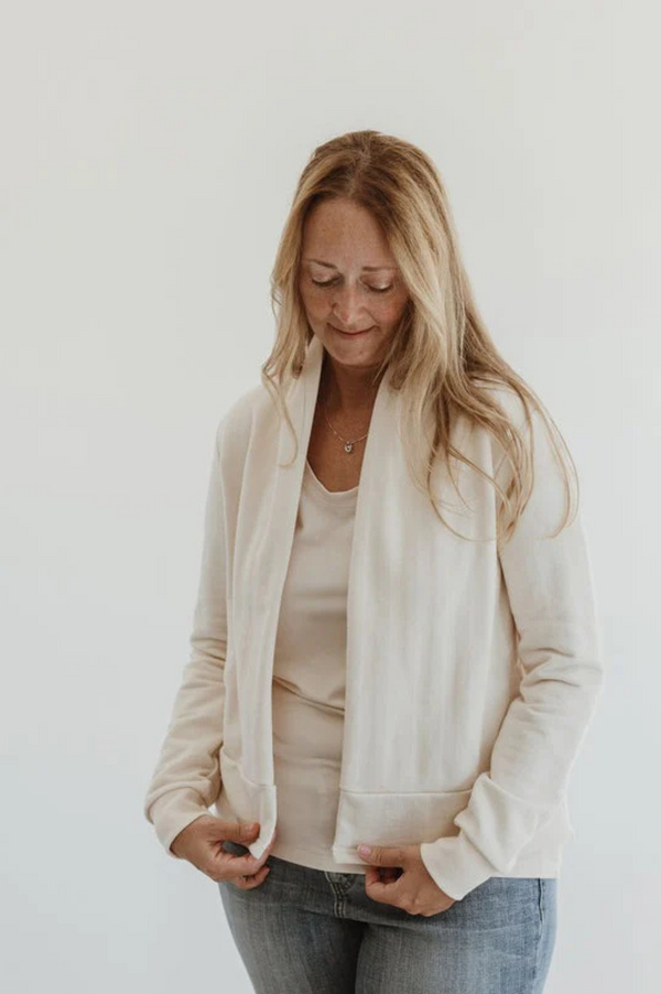 Woodland Spruce Cardigan | Ivory