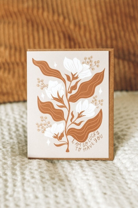 Lucky To Have You Card