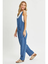 One-And-Done Jumpsuit | Washed Denim