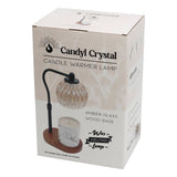 Candle Warmer Lamp | Crystal Black