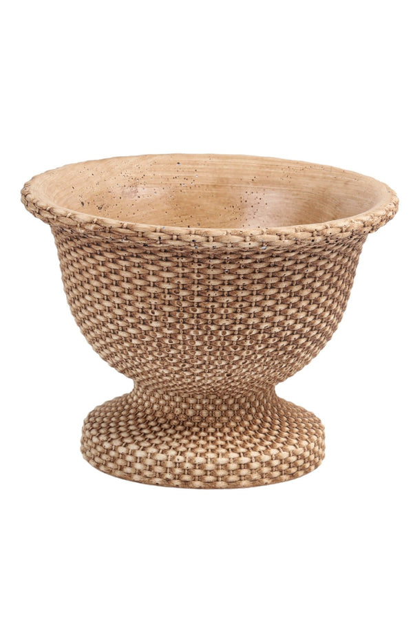 Low Basketweave Planter