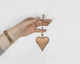 Small Puffy Heart Ornament
