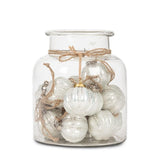 Mercury Glass Ornament | White Ball