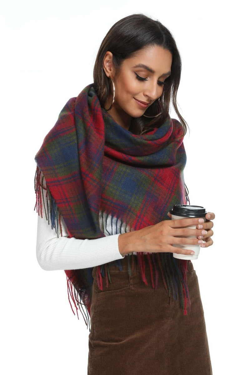 Blanket Scarf | Heritage Plaid