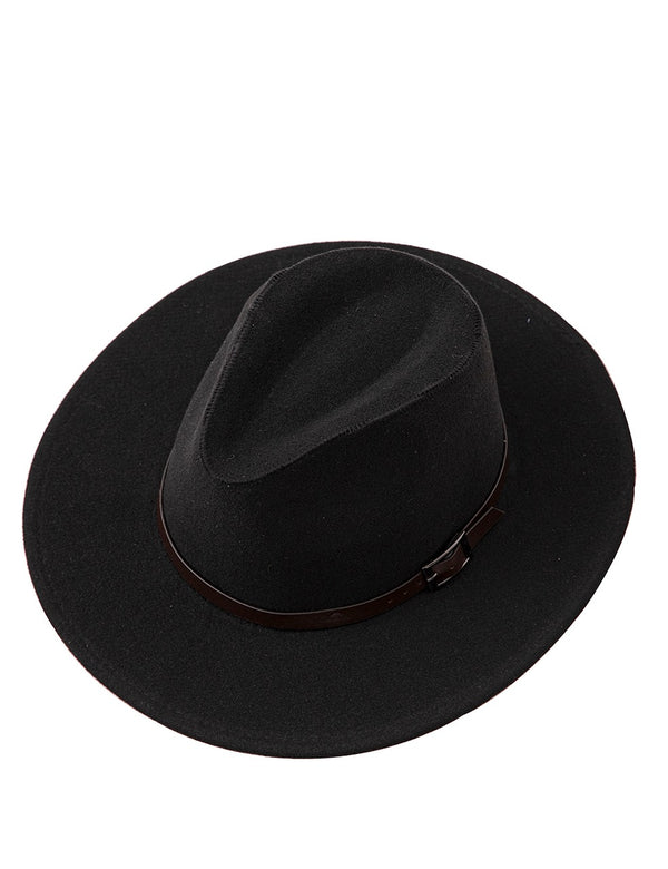 Felt Fedora | Black