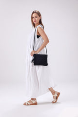 Crochet Crossbody | Black
