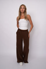Pandora Fleece Pant | Mohagany