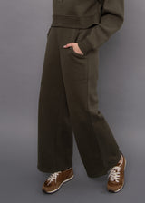 Pandora Fleece Pant | Army Green