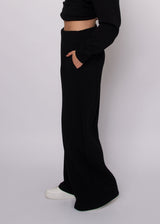 Phoebe Soft Knit Pant | Black