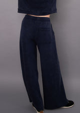 Phyllis Wide Leg Pants | True Navy