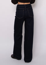 Hirana Stretch Denim Jeans | Dark Denim