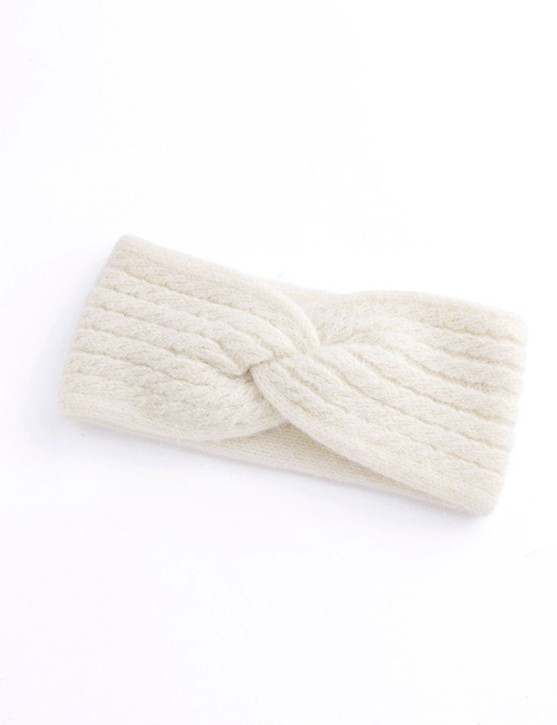 Twist Headband | White