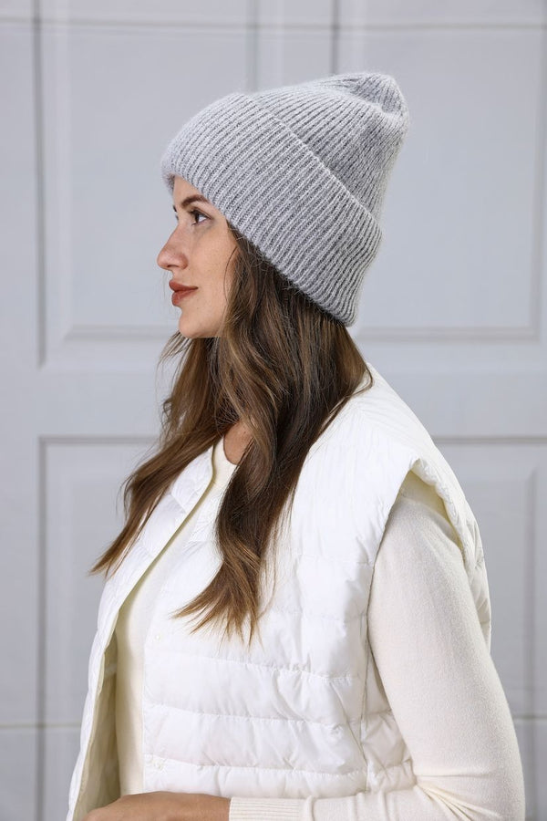 Wide Rib Toque | Grey