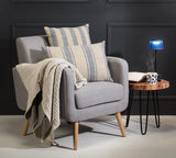 Deauville Cushion 18x18 | Blue