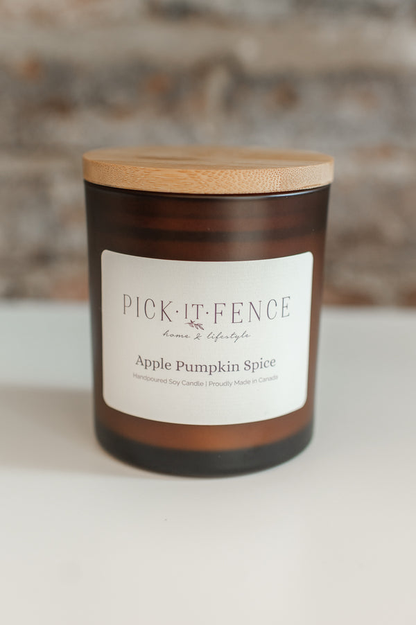Apple Pumpkin Spice 10oz Soy Candle