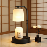 Candle Warmer Lamp | Frosted Glass