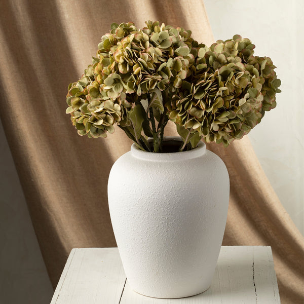 Faded Hydrangea Stem | Green