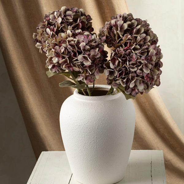 Faded Hydrangea Stem | Purple