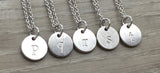 Silver Monogram Necklace - FINAL SALE