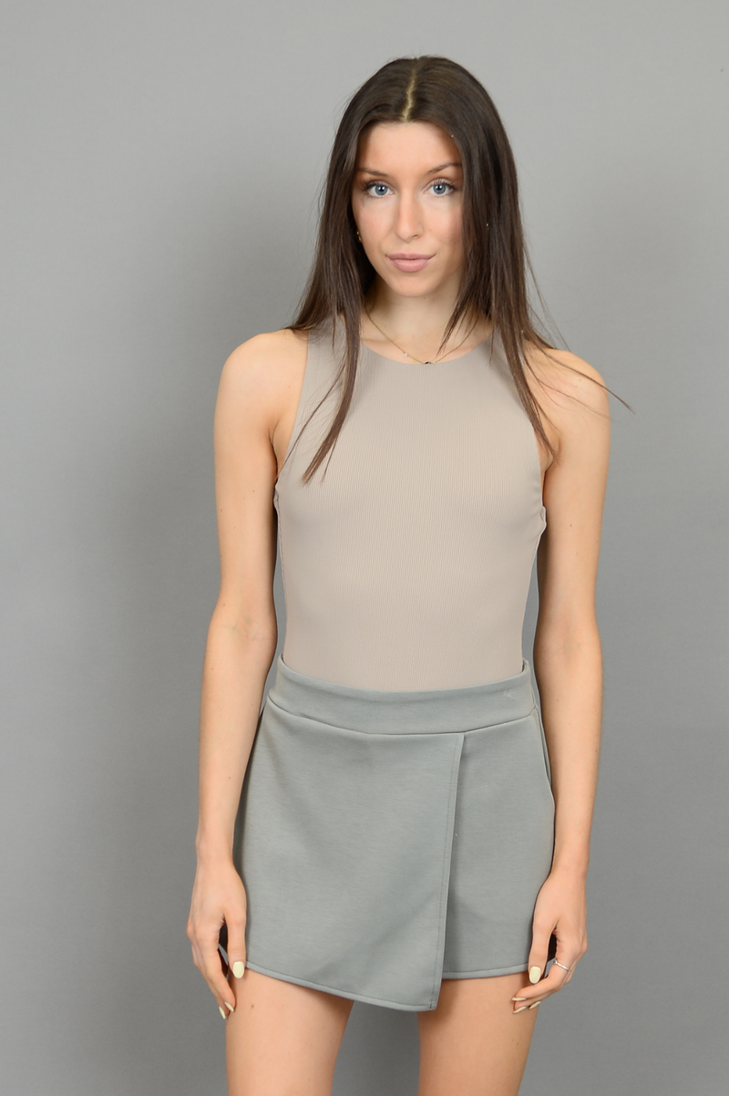 Roxie Rib Sleeveless Bodysuit | Nomad