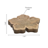 Mango Wood Flower Tray | Natural