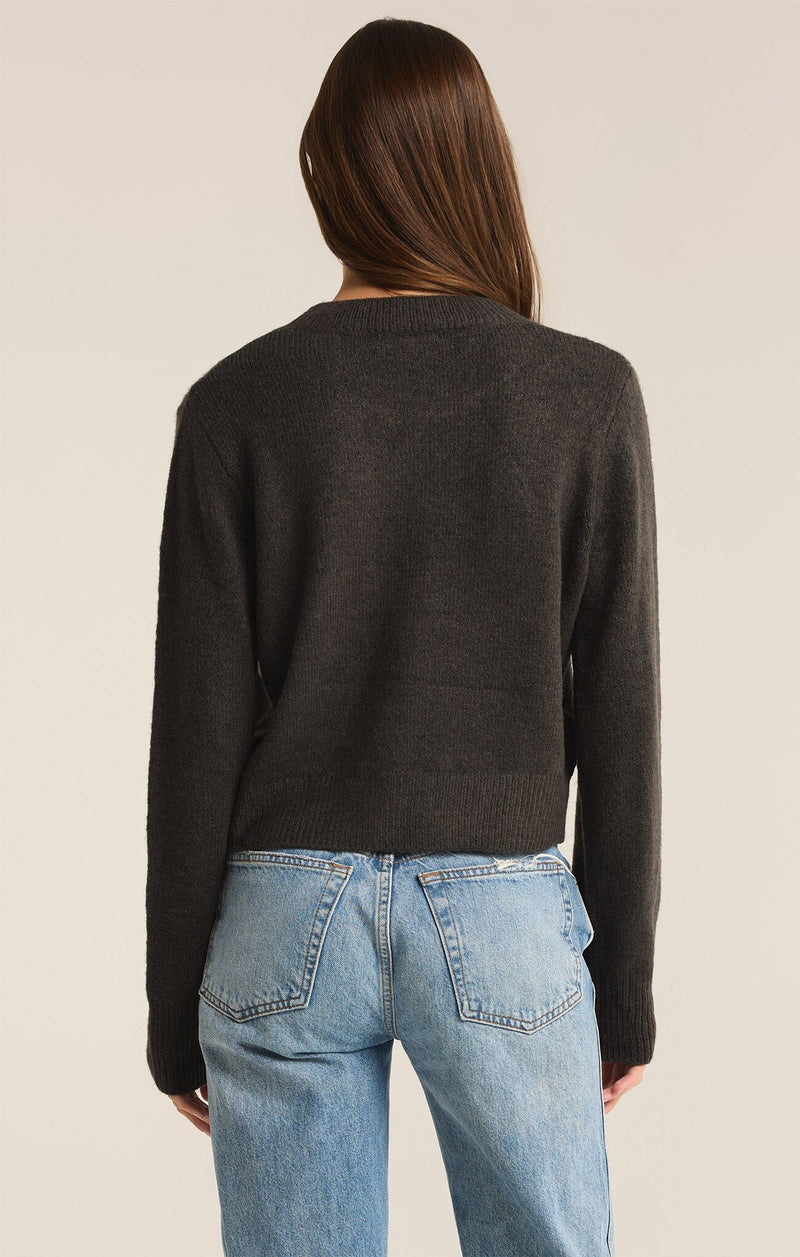 Milan Ski Sweater | Black Sand