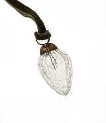 Mini Glass Ornament | Clear