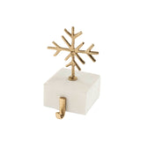 Marble Stocking Holder | Snowflake