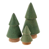 Medium Raw Clay Tree | Green