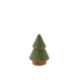 Small Raw Clay Tree | Green