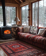 Alpine Ski Club Cushion | 17x17