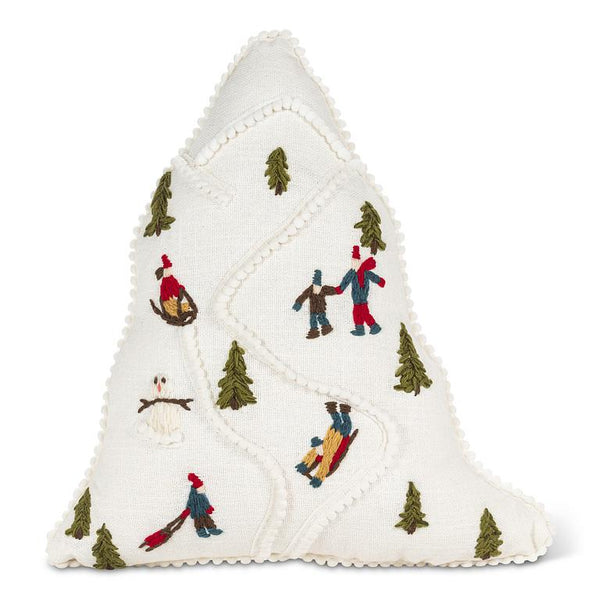 Tree Shaped Skier Cushion