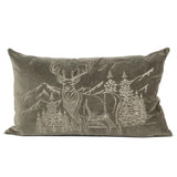Deer & Forest Pillow | 14x24