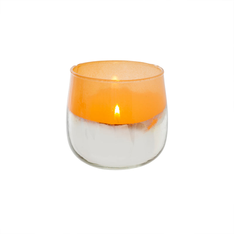 Opal Votive Holder | Wheat