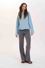 Lincoln Top | Blue Stripe