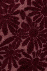 Daisy 1/4 Zip Fleece Jacket | Bordeaux