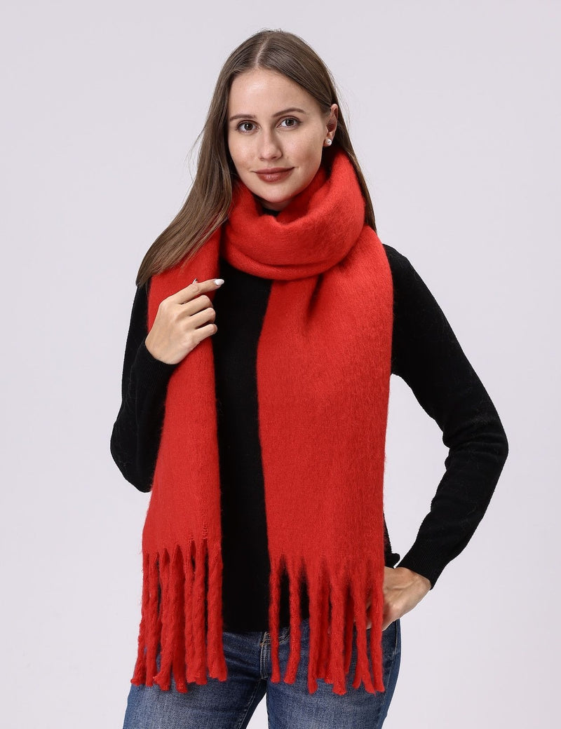 Cozy Scarf | Red
