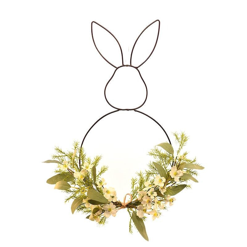 Bunny Dogwood Wreath