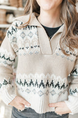 Avery Pullover | Natural