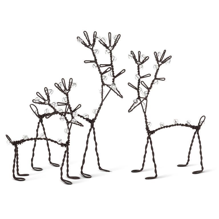 Wire Twist Reindeer | Small